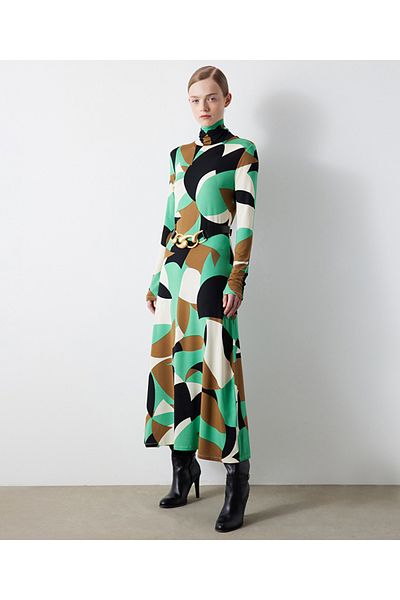 İpekyol Patterned midi dress