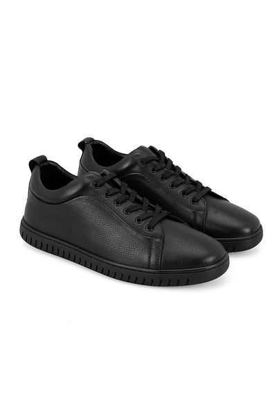 Desa Ανδρικά δερμάτινα casual παπούτσια Braden Black