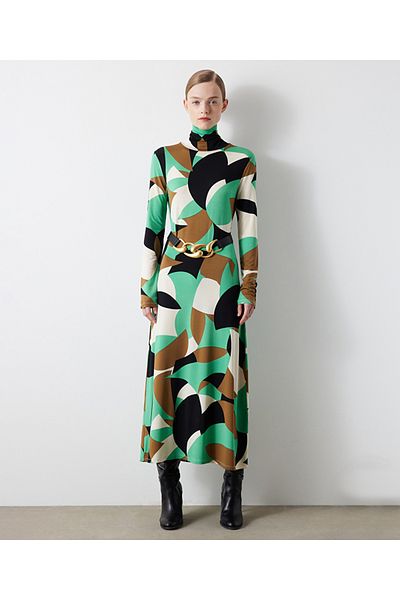İpekyol Patterned midi dress