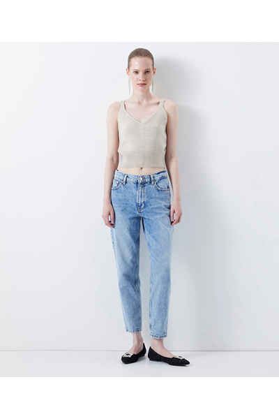 İpekyol Askılı triko