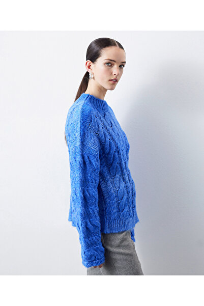 İpekyol Sweater with hair braids