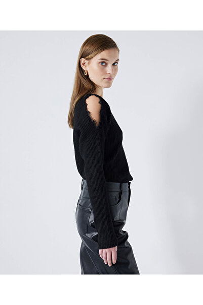 İpekyol Lace mix cutout sweater