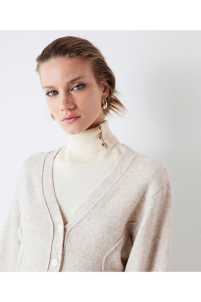 İpekyol V-Neck Cardigan