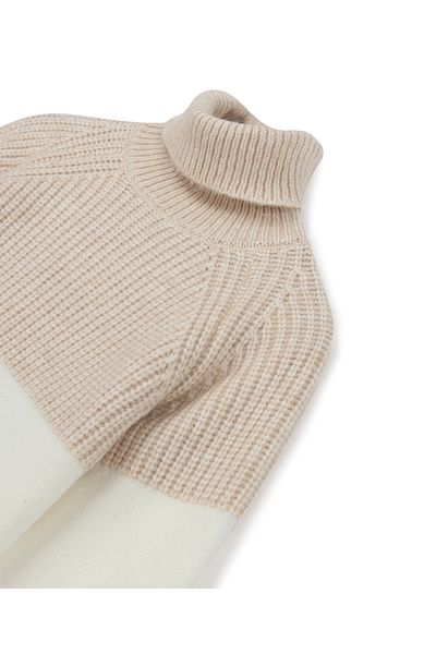 İpekyol Turtleneck Colorblock Sweater
