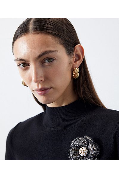 İpekyol High collar basic knitwear