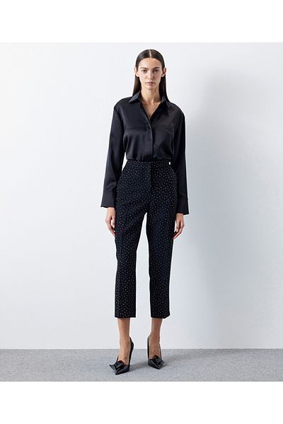 İpekyol Oversize Shiny Textured Shirt