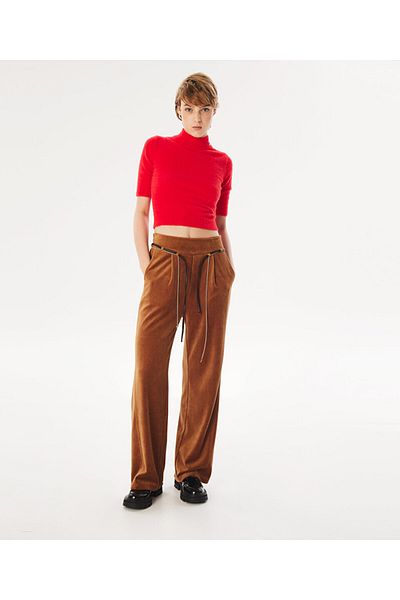 Twist Plush Sweater - Shiny Stone Accessory Detailed