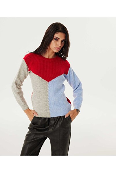 Twist Colorblock sweater