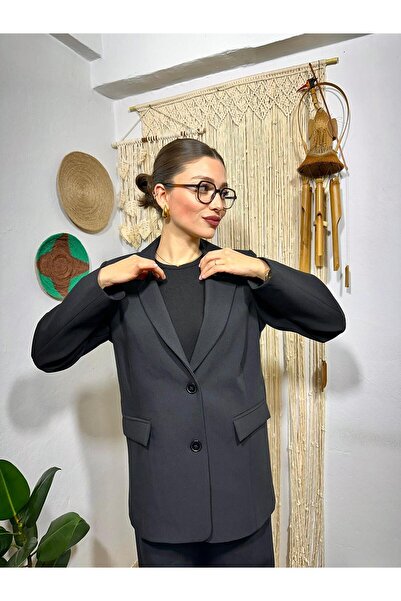 Enter SiYAH MASKÜLEN TAKIM ELBİSE