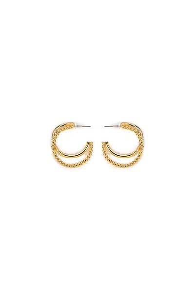 İpekyol Double Hoop Earring Set