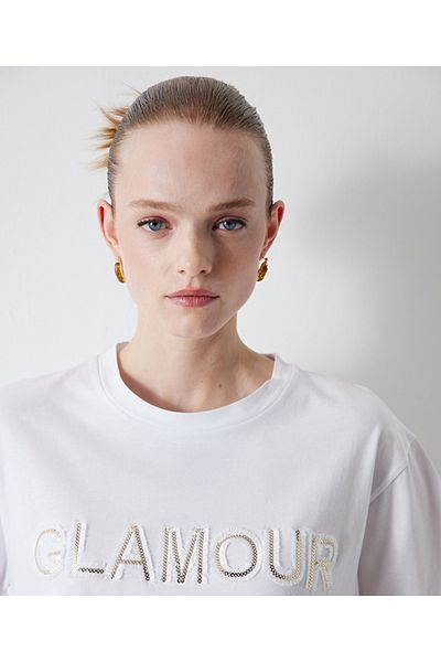İpekyol Sequin Detailed T-Shirt