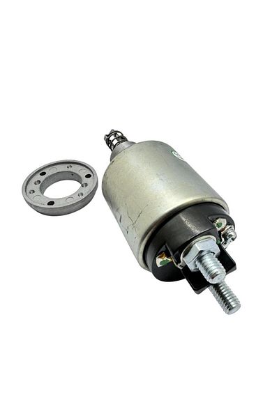 ZM 12v Marş Otomatiği Bosch Tipi Em (2-3 DELİK) (FLANŞLI-KISA PİSTON) (İNCE GÖVDE TİPİ)
