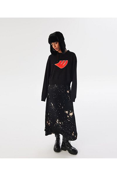Twist Embroidery Detailed Sweatshirt