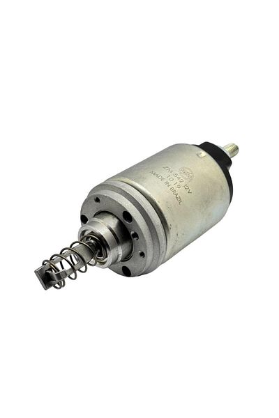 ZM 12v Marş Otomatiği Bosch Tipi Em (2-3 DELİK) (FLANŞLI-KISA PİSTON) (İNCE GÖVDE TİPİ)
