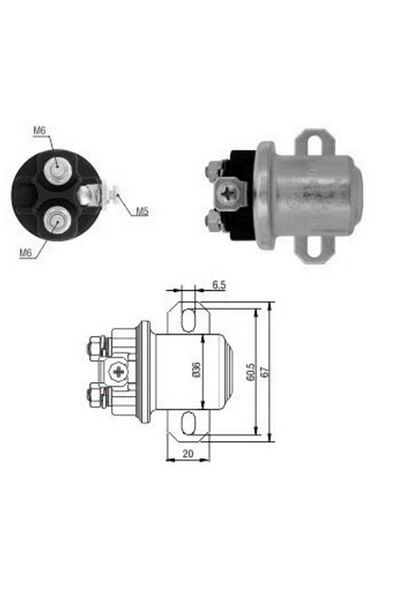 ZM 24V Automatic Starter Auxiliary - Wireless, Single Output, 38m, 5.5Kw