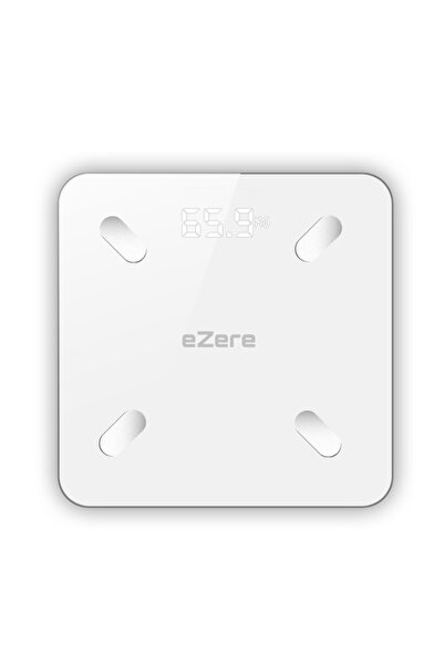 EZERE Body Composition Scale Yağ Ölçer Fonksiyonlu Akıllı Bluetooth Tartı Bas...