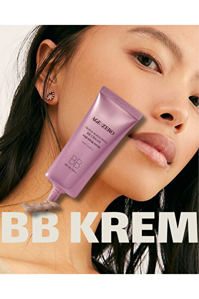 AGE:ZERO Bb Krem Spf 30 Pa Bitkisel Retinol,leke Kremi,tüm Cilt Tipleri Için