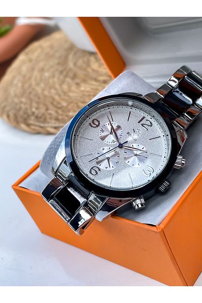 S.POLO New Season Silver Color Metal Band Men Wristwatch with Wristband Gift Father's Day Gift