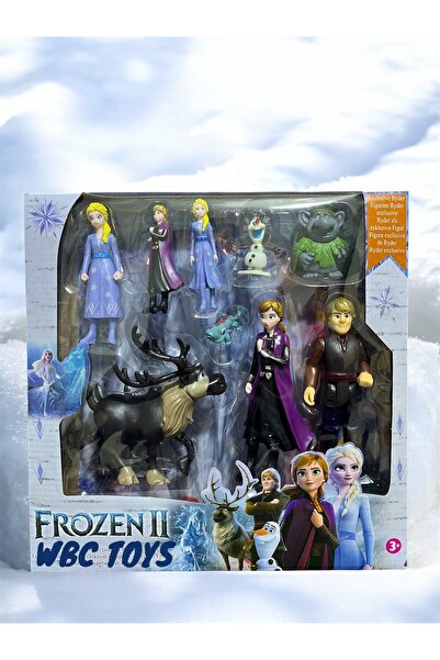 WBC TOYS Karlar Ülkesi Frozen 2 Geyikli Model Elsa Anna Olaf Kristof Bulda Fi...