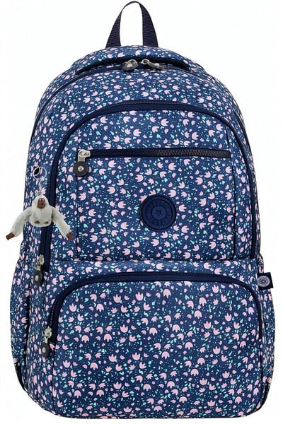 Uniquerrs Unisex Luxury Patterned Laptop Compartment 4 Compartment Waterproof Daily Use School Bag and Backpack
