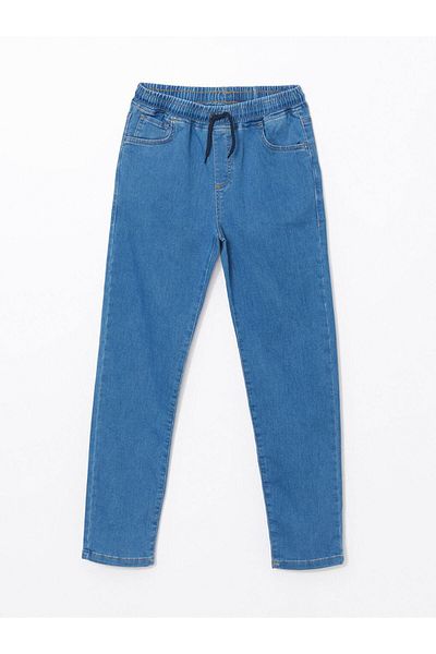 LC Waikiki Pantaloni jeans pentru băiat cu talie elastică - S59499Z4