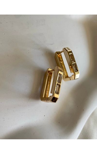 gaila design Steel Serenay Devin Single Charm Earrings