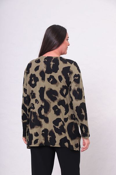 THE CABIN Women's Plus Size Side Slit Tunic