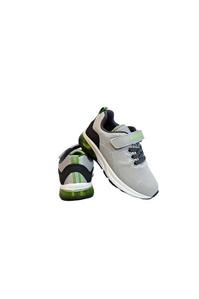Kinetix Vanya Gray Velcro Boys' Sports Shoes