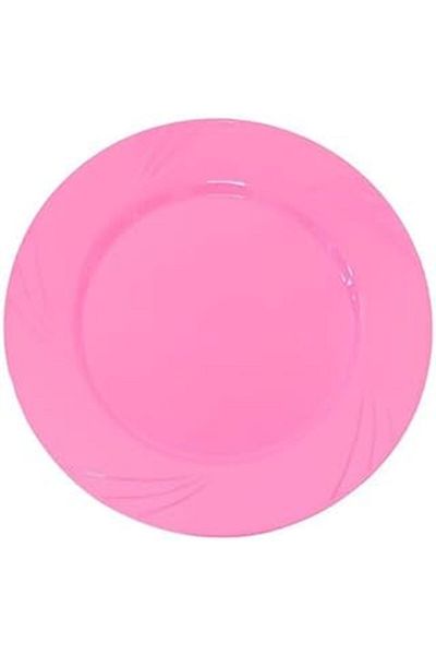 Mini Parti - Pink Crystal Mica Plate 6 Pieces