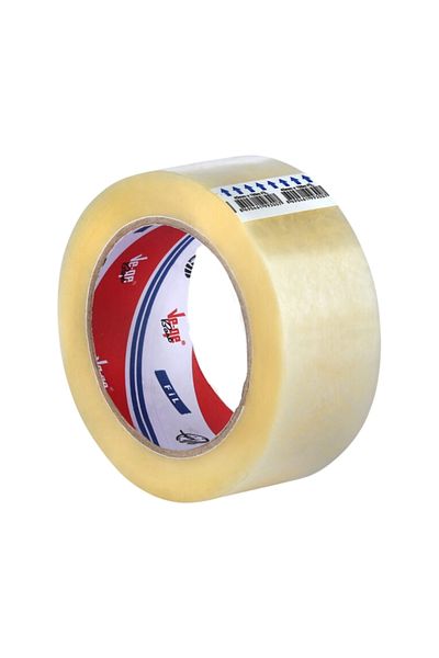Ve-ge 45mm X 100m Clear Elephant Duct Tape, Hotmelt Adhesive Technology, for Heavy Loads