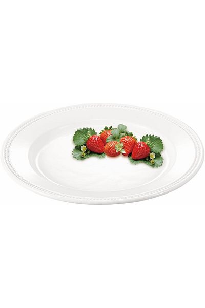 ORCHID 12" EMBOSSED ROUND SERVING PLATE