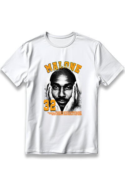 EZG Business Μοντέλο μπλουζάκι Karl Malone με στάμπα, υπερμεγέθη, unisex, 100...