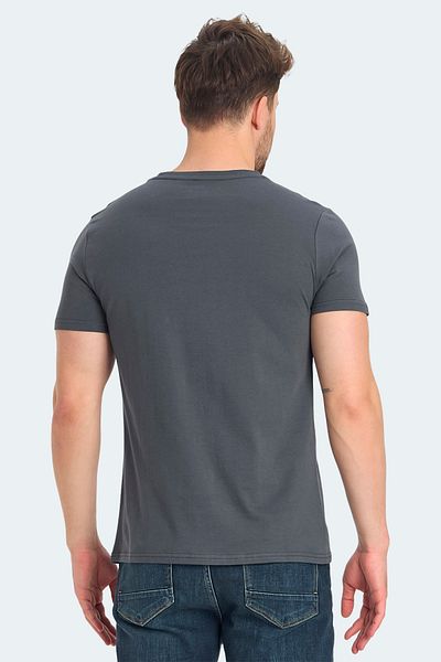 Slazenger Ανδρικό μπλουζάκι RATAN Σκούρο Γκρι
