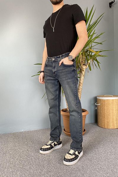 Alışveriş Sokağı Dark Blue Jeans Pants