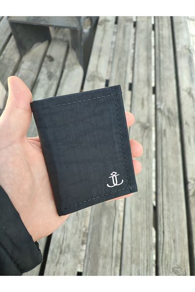 JANJAN Πορτοφόλι Unisex - με Velcro, φερμουάρ, μπρελόκ και θήκη για κέρματα