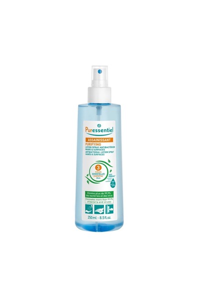 Puressentiel بخاخ لوشن منقي مضاد للبكتيريا لليدين والأسطح - مع 3 زيوت أساسية ...