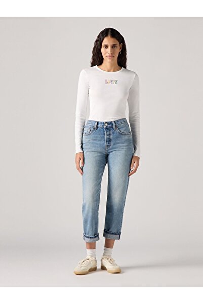 Levi's 501® Crop Kadın Jean Pantolon - Blazer Selvedge