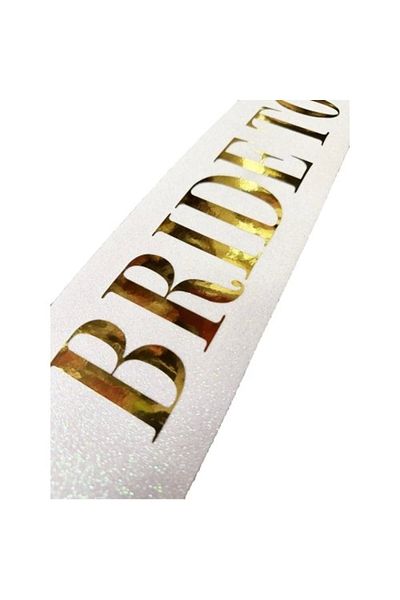 shop حزام ذهبي مكتوب عليه Bride To Be