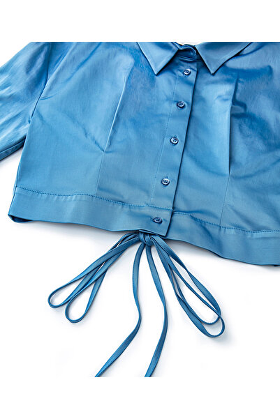 İpekyol Crop Blouse - Waist Tie