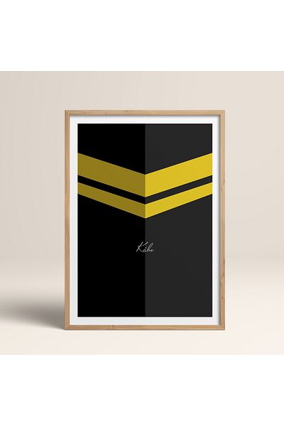 HOMEPACK Единична картина в дървена рамка, единичен плакат, картина TK/1184