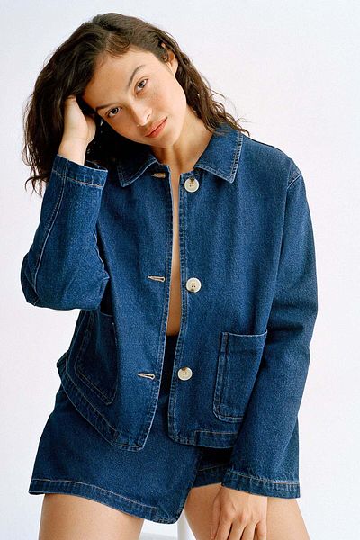 H&M Collared twill jacket