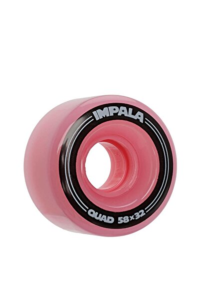 Impala Rollerskates مجموعة عجلات تزلج إمبالا ذات عجلات وردية اللون IMPRWHEEL