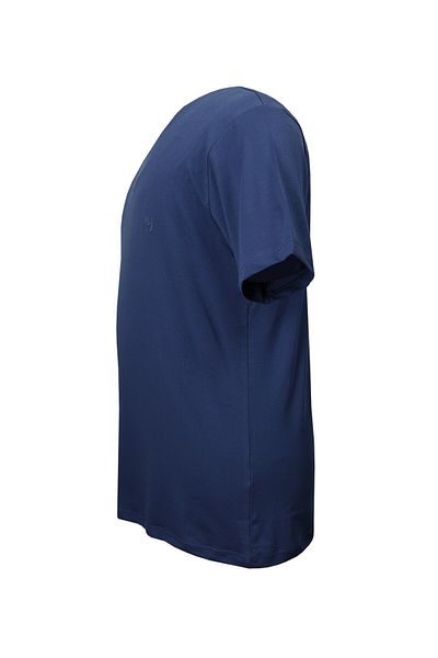 tambattal Plus Size Cotton Single Jersey V-Neck T-Shirt
