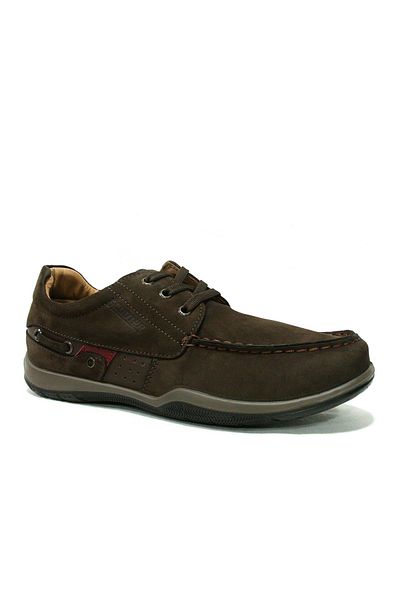 Scooter Brown Marine Lace-Up Anatomical Comfort Shoes