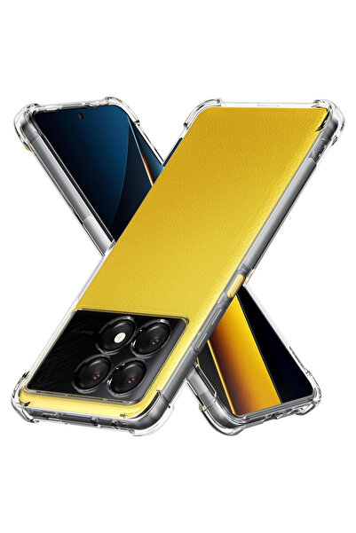 CaseWorld Xiaomi Poco X6 Pro Kapak Kamera Korumalı Airbag Antishock Köşe Koru...