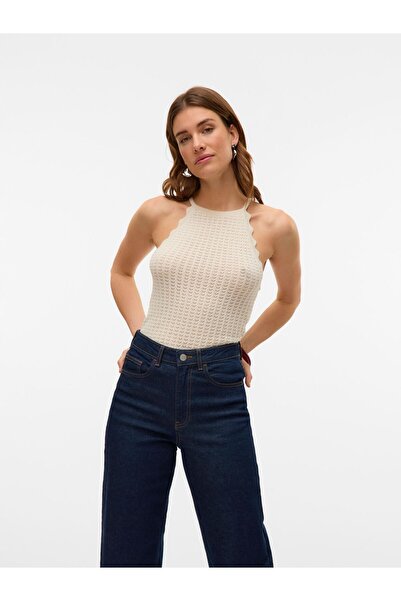 Vero Moda Strickpullover VMPANAMA Gestricktes Oberteil