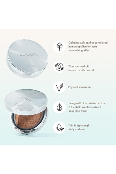 CLIO Kiehl's Soothing Cushion Foundation SPF 4 Ginger