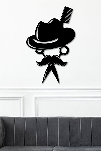 To Design Lab Berber - Kuaför Temalı Dekoratif Tablo