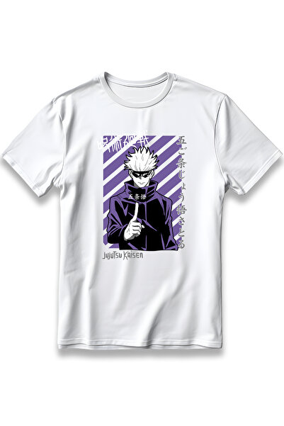 EZG Business Μπλουζάκι Unisex Jujutsu Kaisen Anime από 100% βαμβάκι με χοντρό...