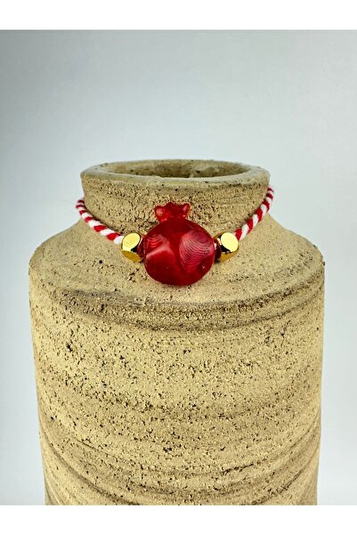 Amber Koleksiyon Marteniçka Bileklik Nar